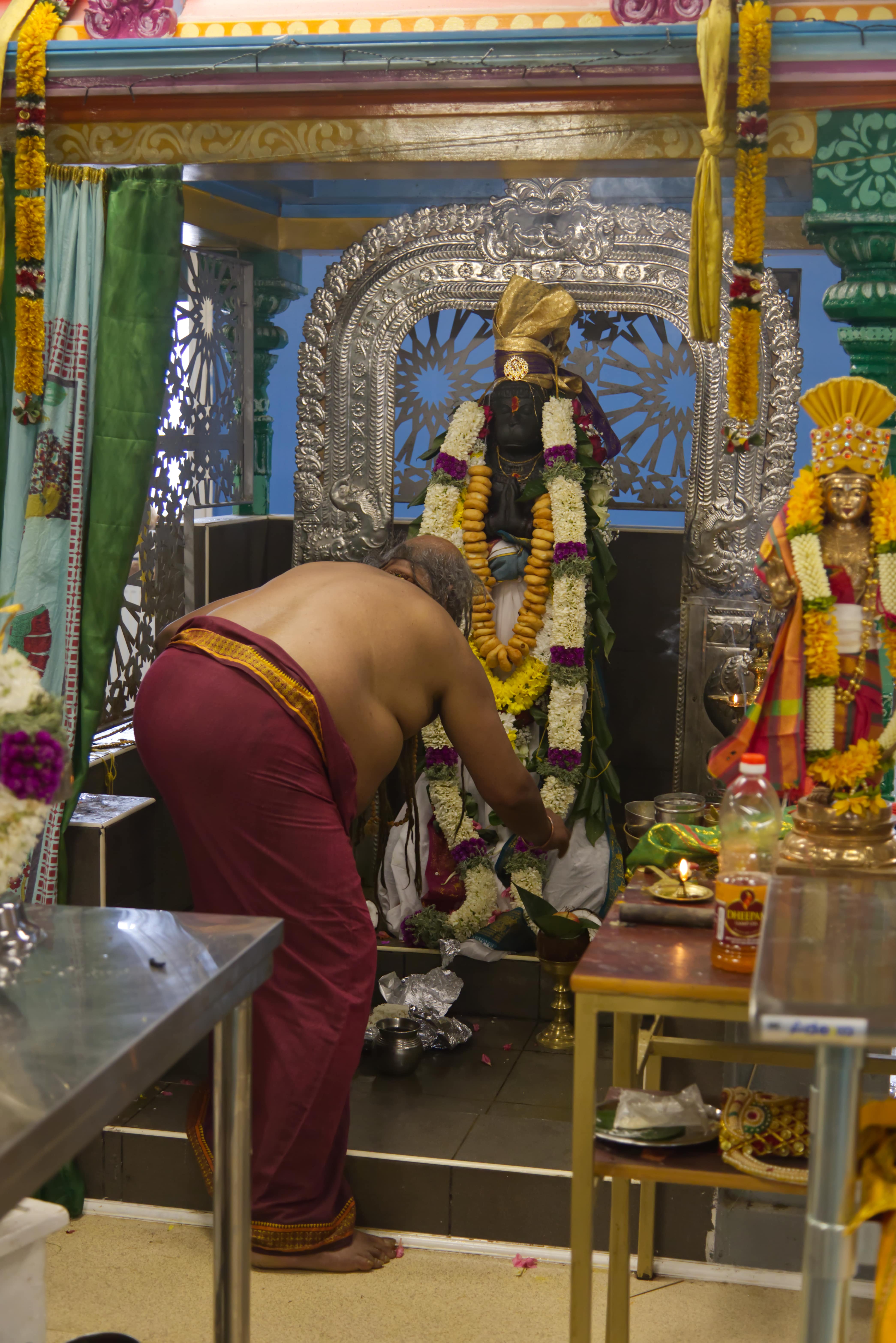 Abhishekam Ceremony